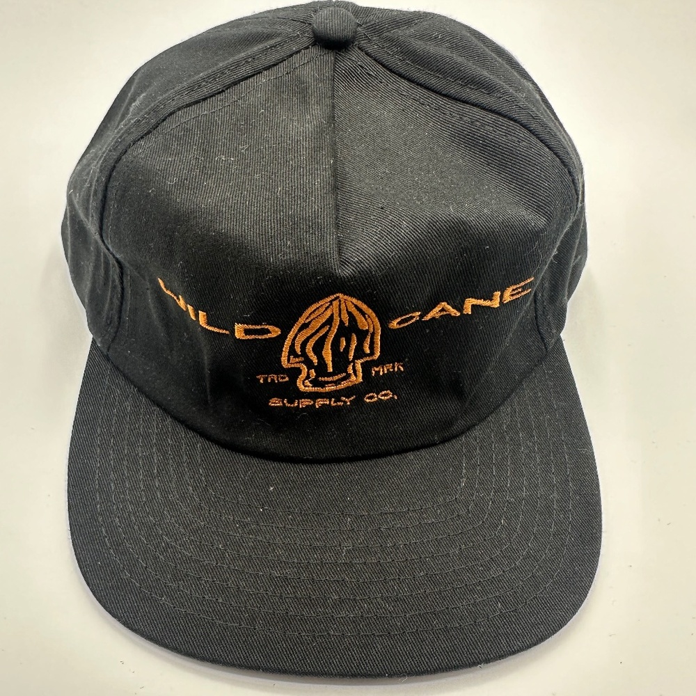 Wild Cane Supply Co Black Adjustable Snapback Hat Cap One Size